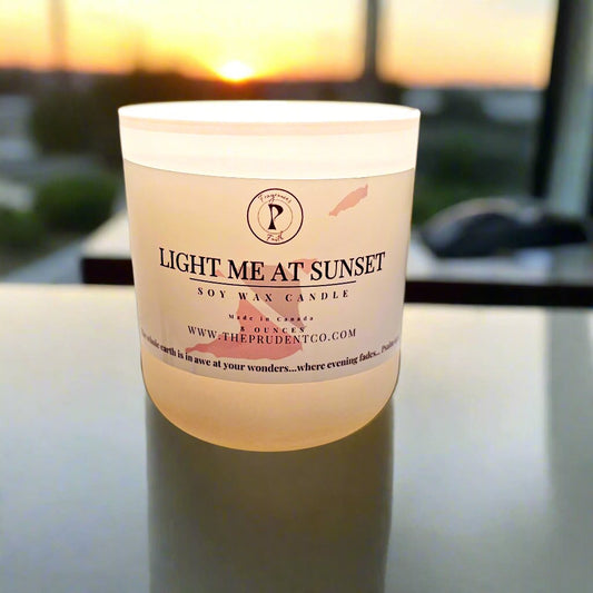 Light me at Sunset - 8 Ounces