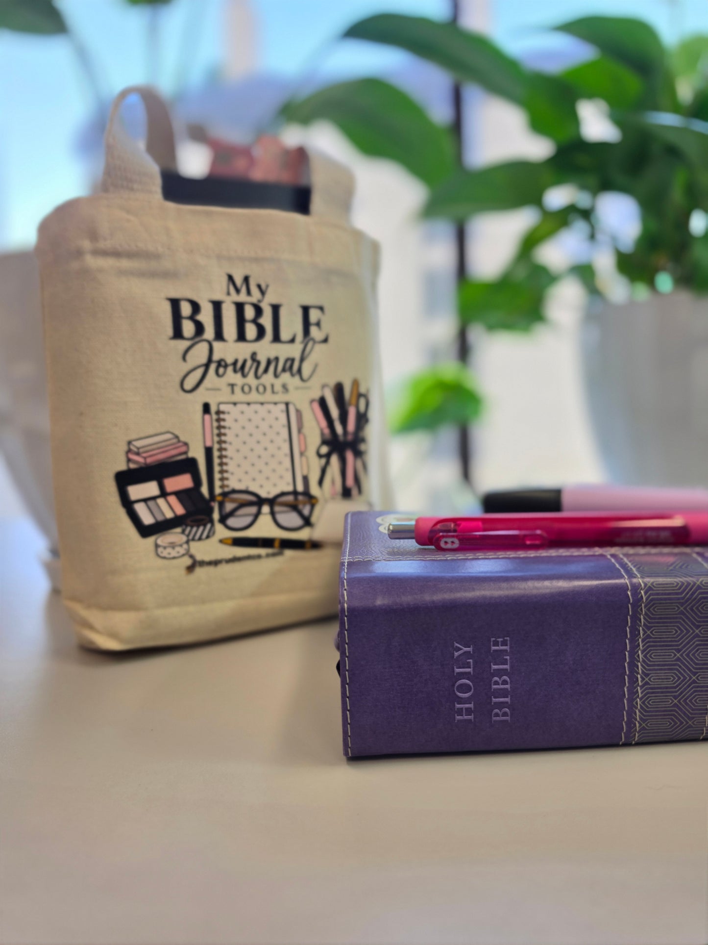 My Bible Journal Tools Tote.