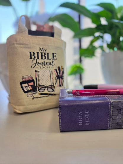 My Bible Journal Tools Tote.