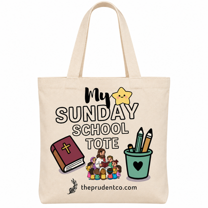 My Sunday School Tote.